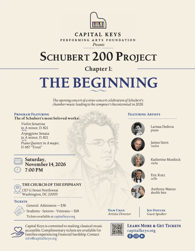 Schubert 200 Chapter I poster